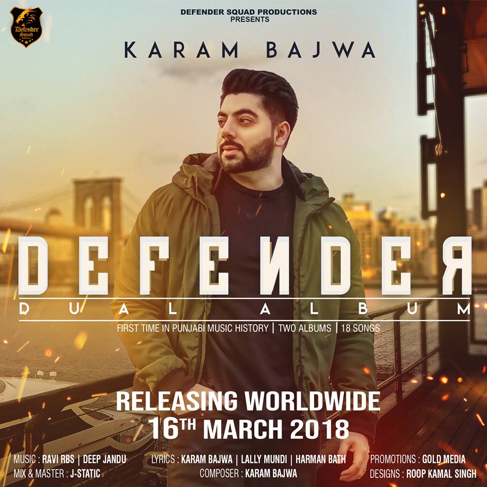 Karam Bajwa Defender Dual Album