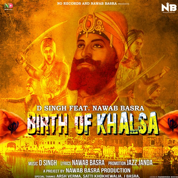  D Singh , Nawab Basra Birth of Khalsa